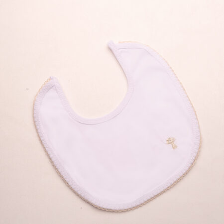 Babero algodón basic Avellano