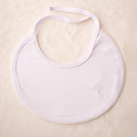 Babero algodón basic Cerezo